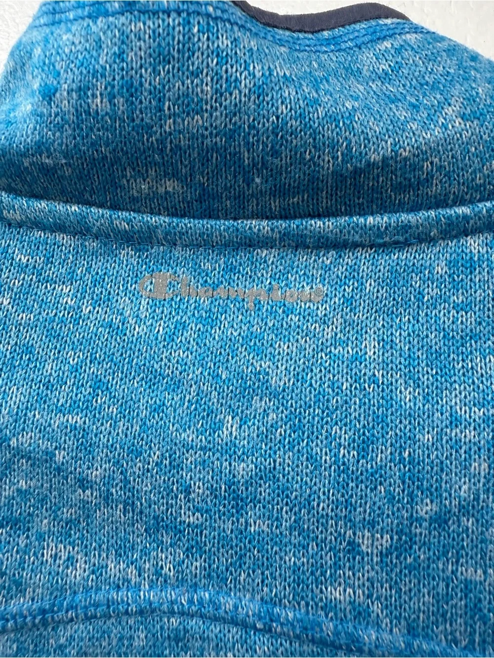 Champion Blue Lightweight Full-Zip Shirt Jacket - Picture 5 of 6